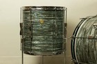 1967 Ludwig Oyster Blue Pearl Club Date Drum Set