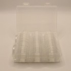 50pack 1oz 40 6mm Coin Holders Case Direct Fit Airtight American Silver Eagle Us