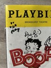 Boop  The Musical Playbill 2025 Cast Signed Broadway Nyc Autographed Theater