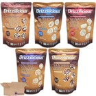 Drizzilicious Mini Rice Cake Bites Variety Pack   4 Ounce Bag   Birthday Cake  C