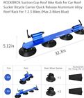 Rockbros Suction Cup Roof Bike Rack For Car Roof Bicycle Carrier Aluminium Alloy
