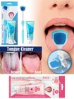 Tongue Scraper Coating Cleaning Gel Fresh Remove Oral Odor Cleaner Bad Breath