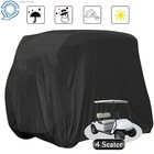 Black Waterproof Golf Cart Storage Cover 4 Passenger For Ezgo Club Car Yamaha Us