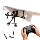 Diy Rc Paper Airplane Kit  Power-up Rc Paper Airplane Kit With Gyro Stabilizer