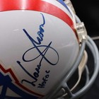 Warren Moon Signed Replica Full Size Helmet Oilers Autograph Hof 06 Jsa D14597