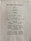 Vintage Ballet Program Lot Margot Fonteyn Belafonte Sadlers Wells 1950s