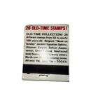 26 Old Time Stamps Matchbook Match Box Vintage Matches Unstruck Memorabilia