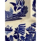 Antique Blue Willow Ironstone Divided  grill  Plate  10 5 In   Made In Japan