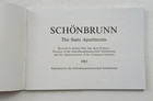 Austria Vienna Schonbrunn The State Apartments Palace Souvenir Tourist Book 1983
