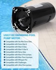 Usq1102 1 Hp Pool Pump Motor   Seal Kit  Up-rated 48y Frame  For  Sta-rite