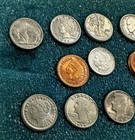 Set Of Miniature novelty U s  Coins - Group Of 13
