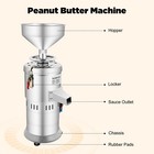 1100w Electric Grain Grinder Peanut Butter Maker Sesame Sauce Grinding Machine
