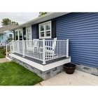 12 In x12 In x1 375 In stacked Stone Northern Slate Faux Stone Siding Left Corne
