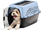 Dog Crates For Small Dogs   Cat Carriers  Two-door Plastic Pet Kennel  Top   Fro