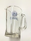 Vintage Original Olympia Beer Serving Pitcher  Heavy Glass  Chips On Spout 
