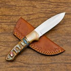 Rody Stan Hand Made D2 Steel Full Tang Skinner Hunting Knife-pakka Wood- Gb-89