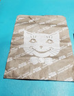 2 Vtg 1940s - 50s Katz Drug Store Paper Bags Vtg Old Paper Bag Cat Advertising