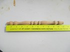 Two New Oak Wood Spindles 11    1 2  Ends   7 8  Diameter Architectural