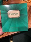 Vintage Coty Emeraude Dusting Powder 4 0oz