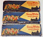 Snow White Walt Disney Vintage 3 Chapters Boxed Set Of Magic Lantern Slides