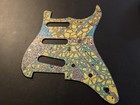 Us Fender Stratocaster Sss Guitar Strat Pickguard Custom Artwork Lacquer 