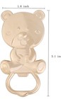 12 Babyshower Girl Favors Plunger  Teddy Bear   Recuerdo Baby Shower Osito