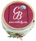 600    - 1 8  Snood 6  Spacing - 3 Strand Medium Lay Nylon Crabbing Trotline  