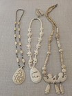 Lot Of Vintage Bone Tribal Jewelry From India