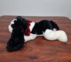 Springer Spaniel Huntly Russ Berrie With Scarf Plush Dog Puppy Black White- Read
