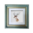 Picture Frame 5x5 Blue Square Photo Frame Desktop Display Mount On The Wall  