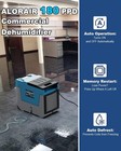 Alorair 180 Pint Lgr Commercial Dehumidifier With Pump For 2300 Sq ft Home