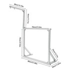 Adjustable Aluminium Alloy Tufting Frame Stand For Rug Punch Needle 80cm