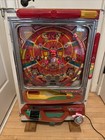     rare Vtg Nishijin Pachinko Machine Japanese Game 33  Wood Cabinet balls cr-v