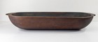 Antique 19th Century Hardwood Trencher Dough Bowl With Handles Great Patina