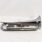 Vintage Ludwig Chicago Classic Baritone Bugle     Rare Piston rotary Valve Config