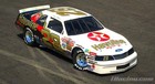 1 12 Scale Davey Allison Havoline Ford Thunderbird Car Clear Vinyl Sticker Sheet