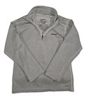 Patagonia Kids Capilene Midweight Zip Neck Jacket Gray Xs 5 6