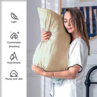 All Sizes  All Colors Satin Pillowcase  2 Pack  For Hair Skin Silk Pillow Case