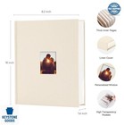 Instax Mini Photo Album 112 Pockets Beige Writing Space Polaroid Storage