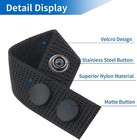 8-pack Tactical Belt Keepers     2    Nylon Double Snap For Police Duty Belts  