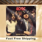Ac dc Highway To Hell 4 x4  Banner Album Cover Art Fabric Poster Flag Tapestry