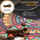 Wooden Jigsaw Puzzle For Adults By Zenchalet - 200 Pieces - Guitar