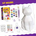 Paint Your Own Cat Lamp Kit  Arts And Crafts For Kids Ages 8-12  Art Supplies Pa