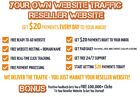 Website Webpage Traffic Business - Make Money  20 Commissions