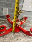 Erzgebirge Advent Candelabra Wooden German Angels