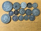 Lots Of 15 Foreign Silver Coins  the Weight 1 98 Oz  56 2 G   Circulated