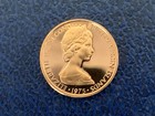 1975 British Virgin Islands 1 Cent Proof Coin-ex  Mint Set-unc