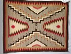 Handmade Southwestern Navajo Ganado Rug Antique Native American Wool Large Rugs