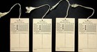 Four Uspcc 1906 Tally 500 Avondale Auction Score Sheet Cards - Gg-133