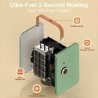 1500w Space Heater For Indoor Use Ptc Portable Electric Heater 110v Fast Heating